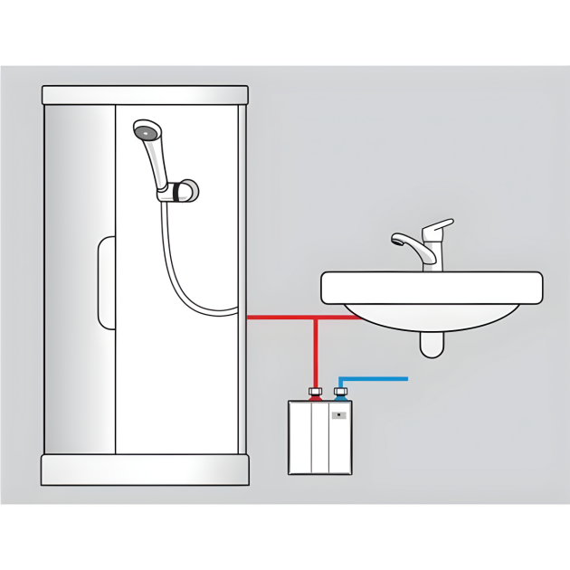 Фото Водонагреватель проточный Wijas серия Perfect 8000 (8 кВт), №3