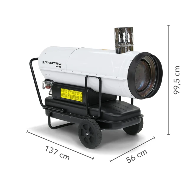 Фото Дизельна теплова гармата непрямого нагріву Trotec IDE 60, №2