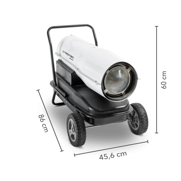 Фото Дизельна теплова гармата прямого нагріву Trotec IDE 50 D, №2
