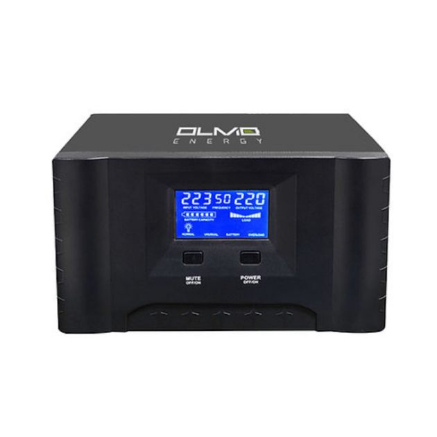 Фото Гібридний ДБЖ/інвертор Olmo Energy SMART 500-12T OES1500VAT, №2