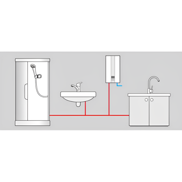 Фото Водонагрівач проточний Wijas серія POW-EKO (24 кВт 380 V), №3
