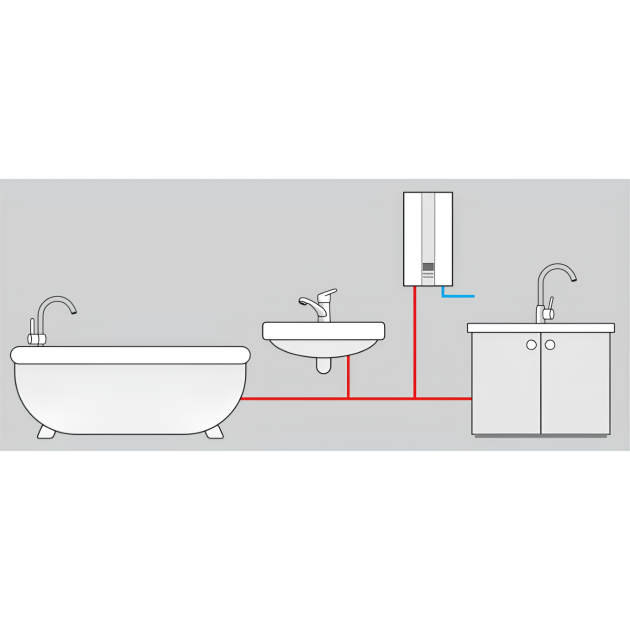 Фото Водонагрівач проточний Wijas серія POW-EKO (18 кВт 380 V), №4