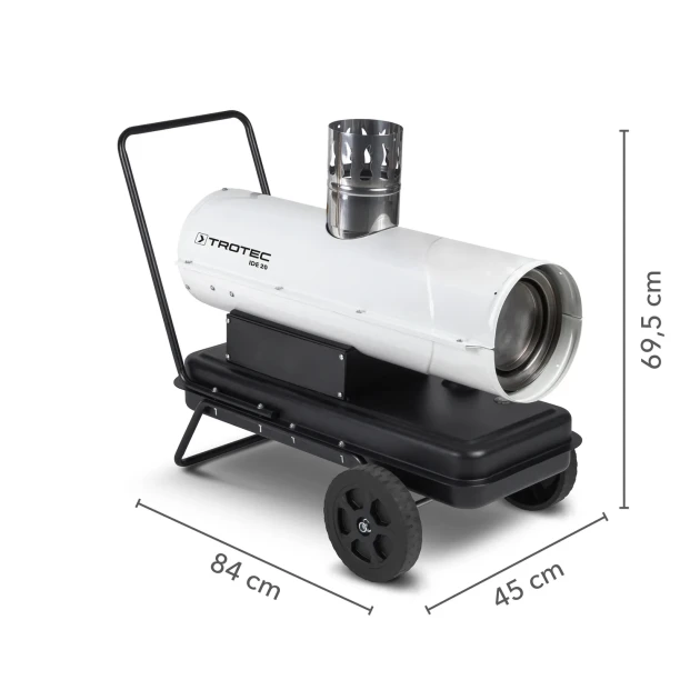 Фото Дизельна теплова гармата непрямого нагріву Trotec IDE 20, №2