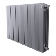 Фото Радиатор Royal Thermo PianoForte 500/Silver Satin – 12 секций